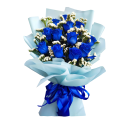 blue roses in cebu