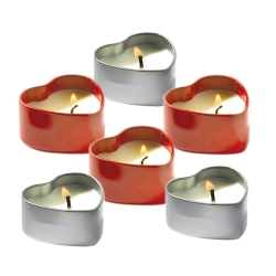 send heart shaped 6 candles in raper holder to philippines
