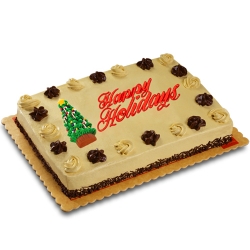 send holiday mocha dedication cake by red ribbon to philippines