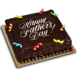 fathers day chocolate dedication cake by red ribbon to philippines