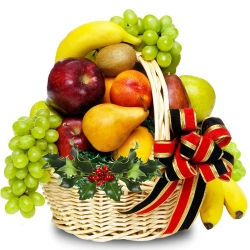 Basket of Fresh Fruits