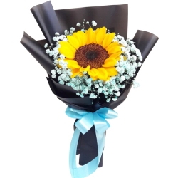 Single Piece Sunflower Bouquet
